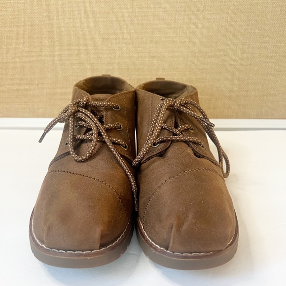 Bobs By Skechers Chukka Boots Woman’s Size W 7.5 Brown - Picture 4 of 9